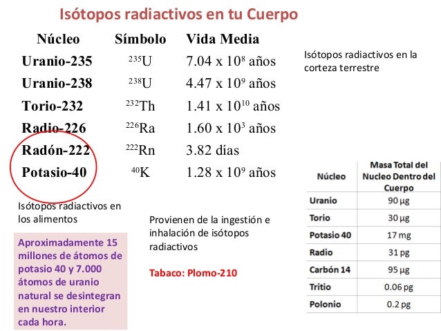 Uranio235 vida media
