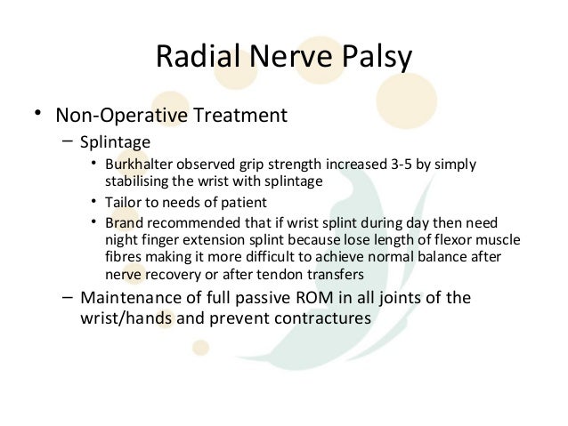 Radial nerve-palsy-tendon-transfers Radial nerve-palsy-tendon-transfers