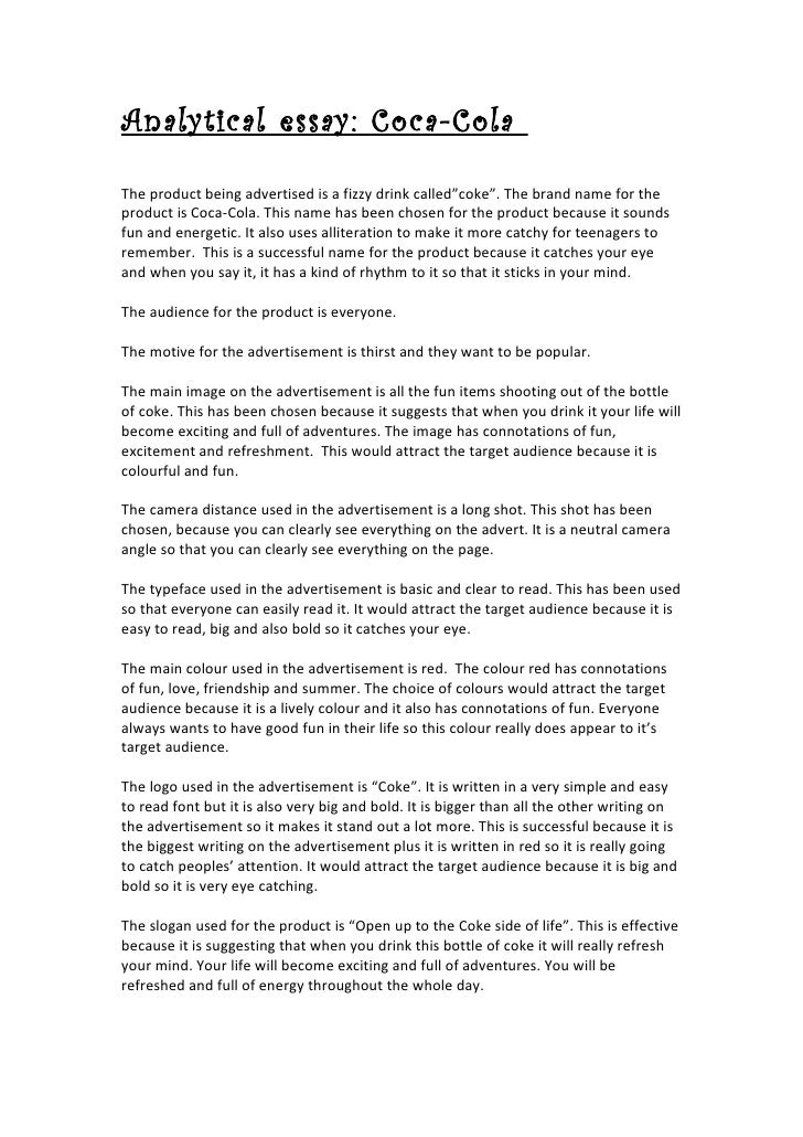 Advertisement Analysis Essays: Examples, Topics, Titles, & Outlines ad analysis essay outline