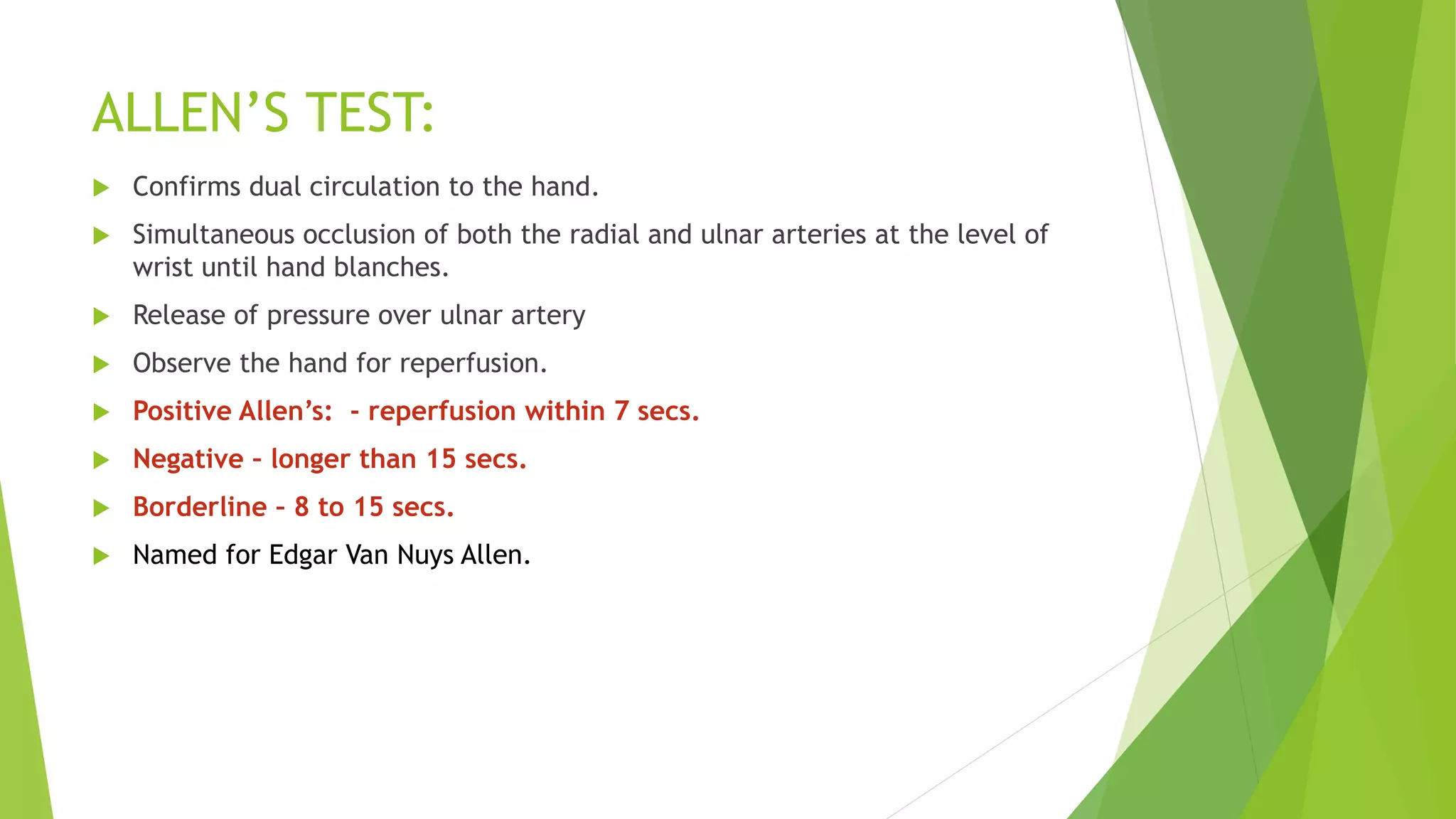 Radial artery access[1] | PPTX