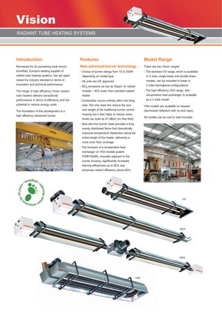 radiant heater datasheets | PDF