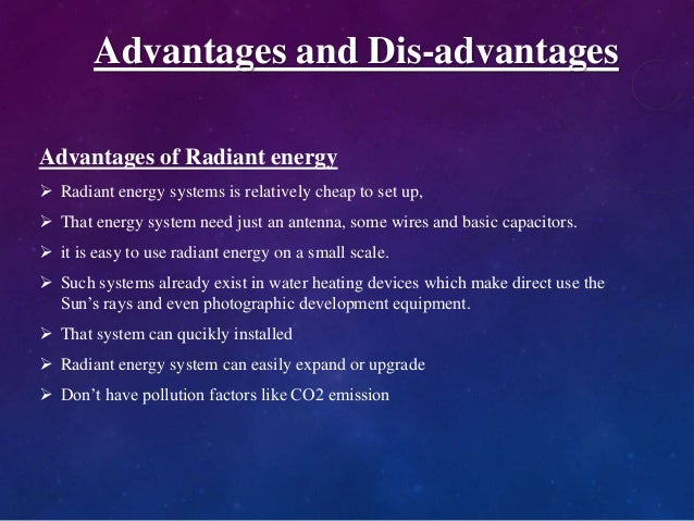 radiant energy facts radiant energy facts