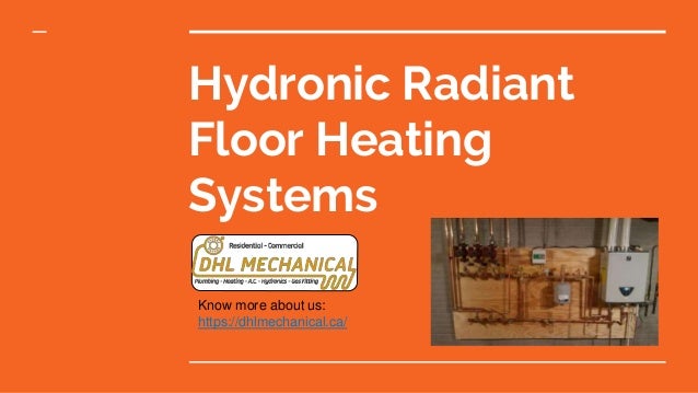 Radiant Hot Water Heating
