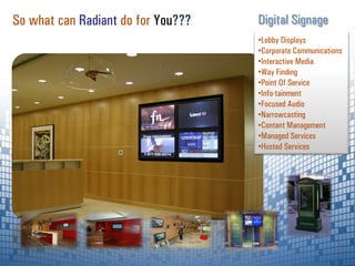 Radiant Technology Presentation | PPTX