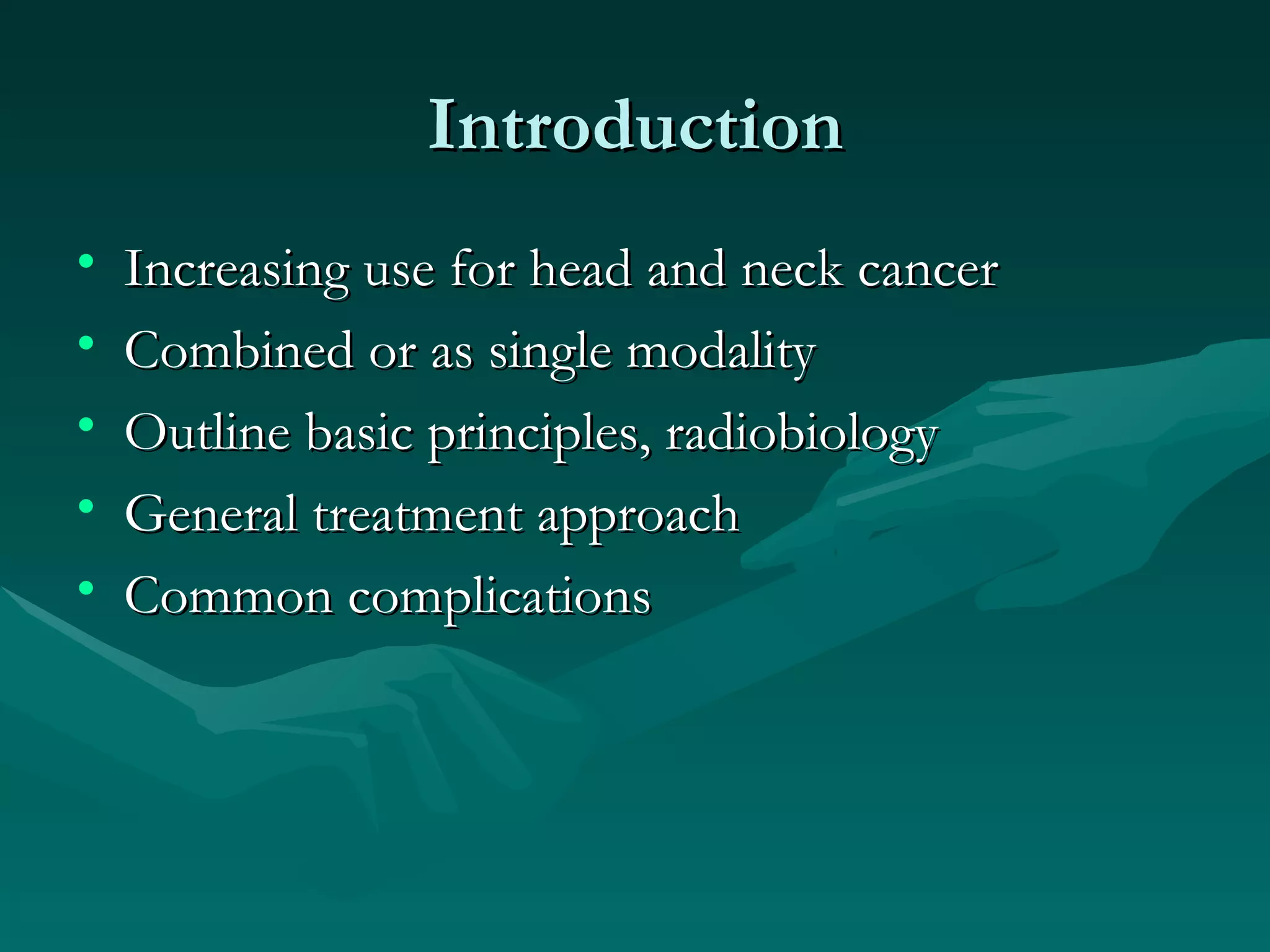 Radiation Oncology Slides 2003 1203 | PPT