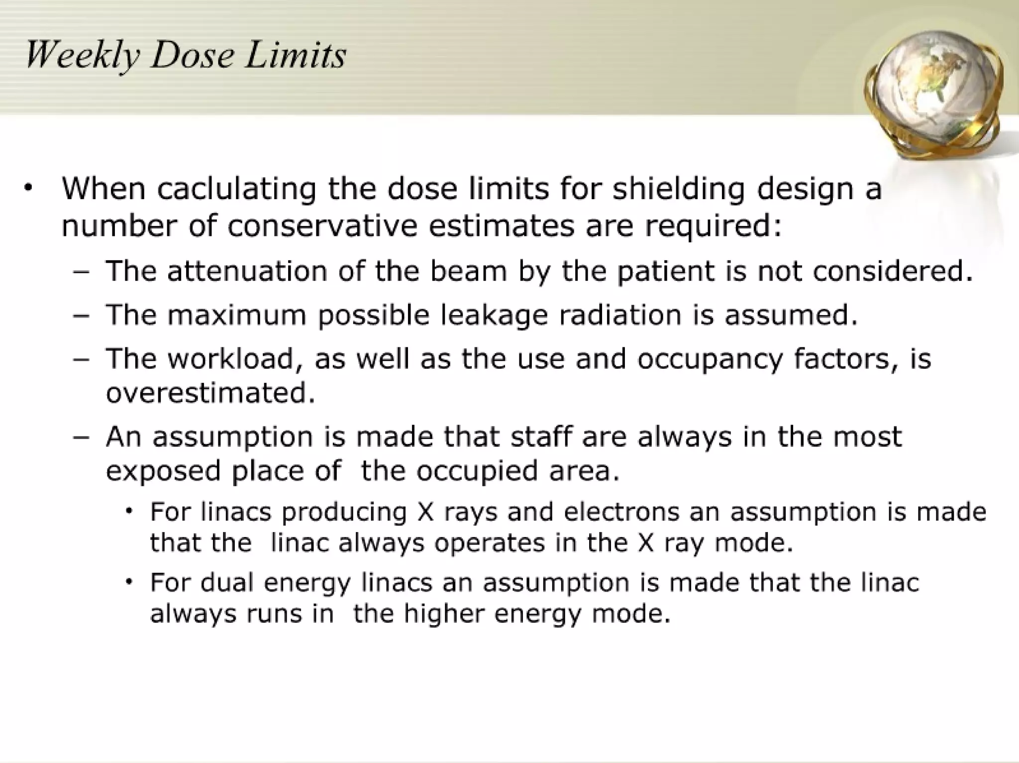 Radiation Protection