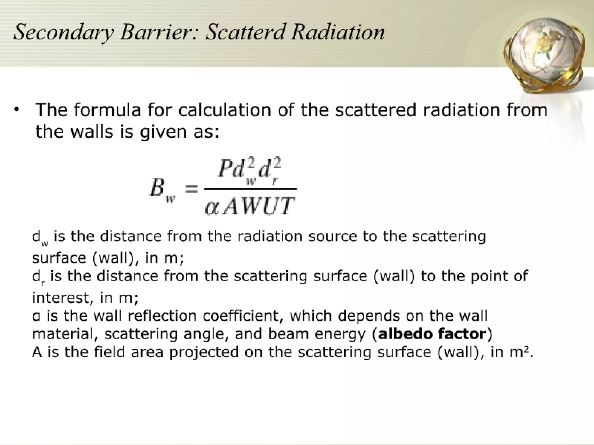 Radiation Protection