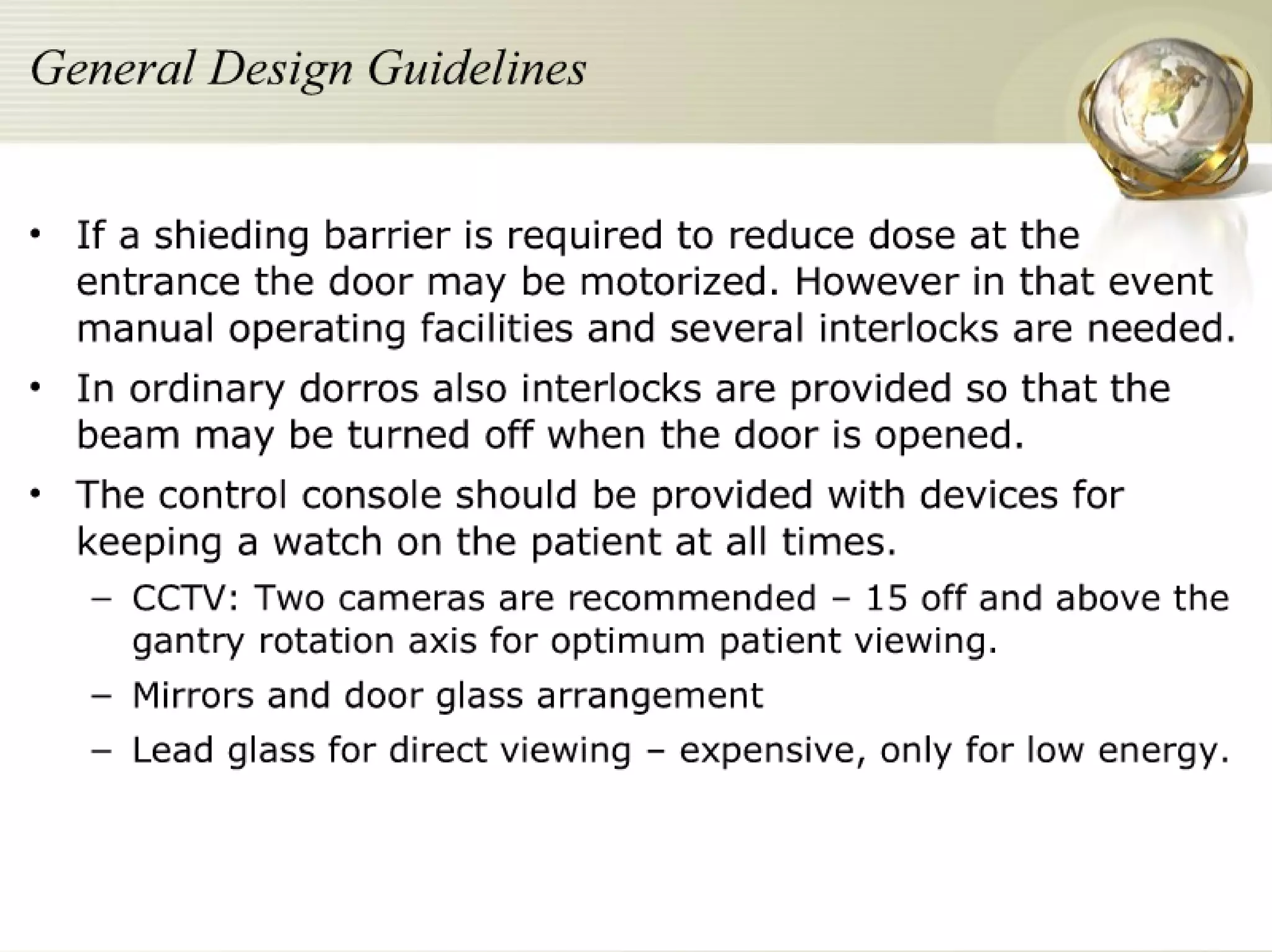 Radiation Protection