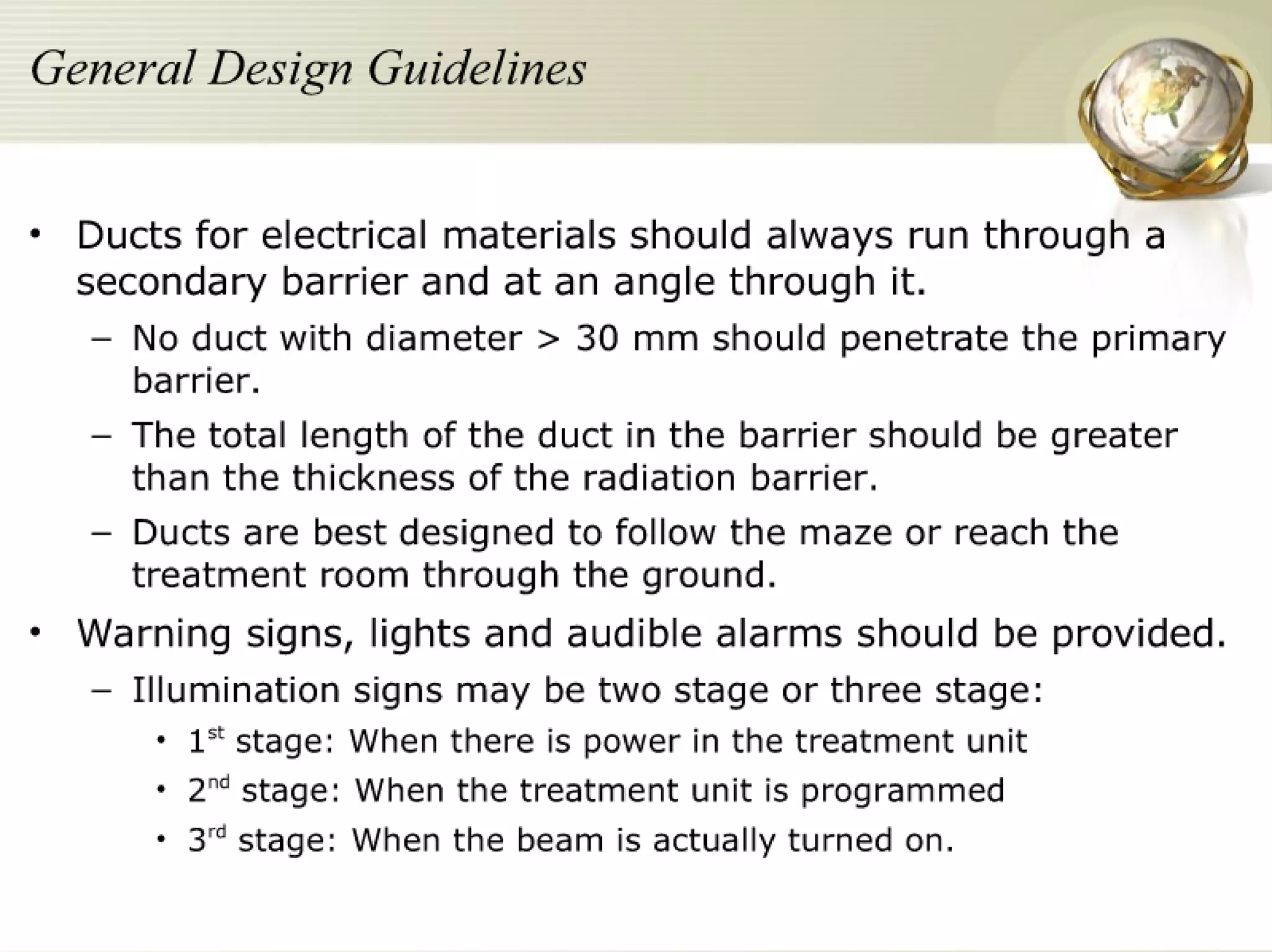 Radiation Protection