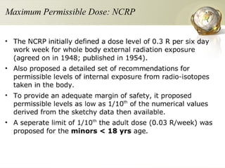 Radiation Protection