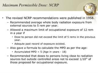 Radiation Protection