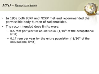 Radiation Protection