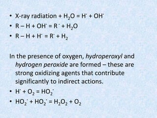 Radiation biology | PPTX