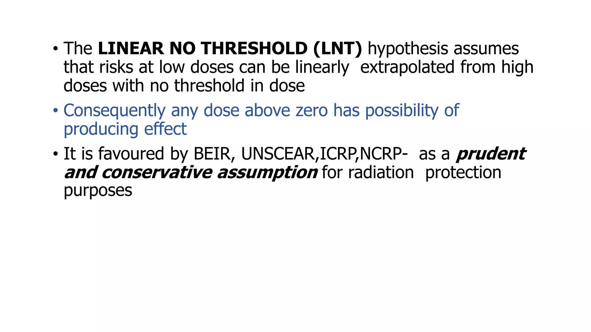 Radiation carcinogenesis