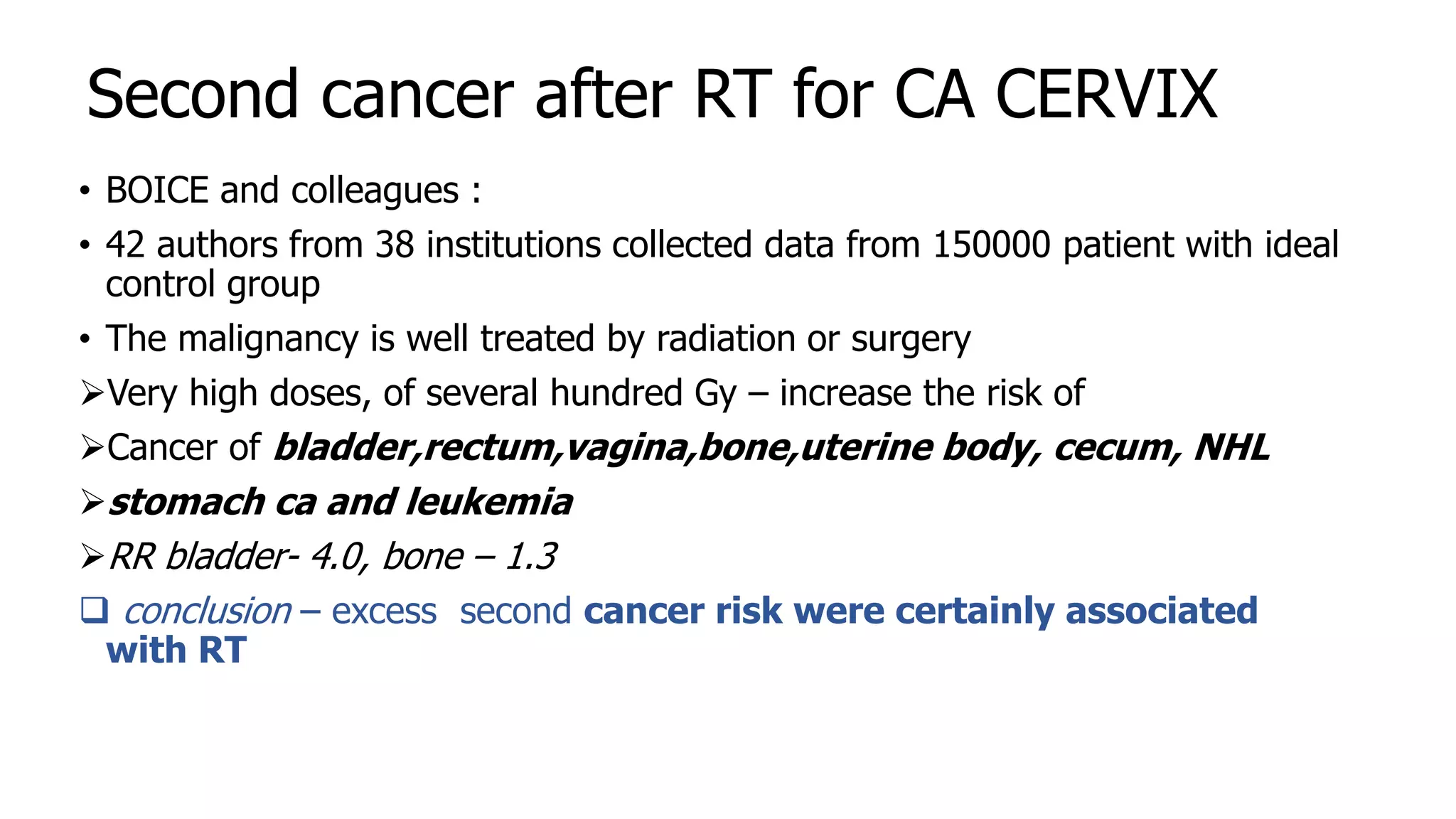 Radiation carcinogenesis