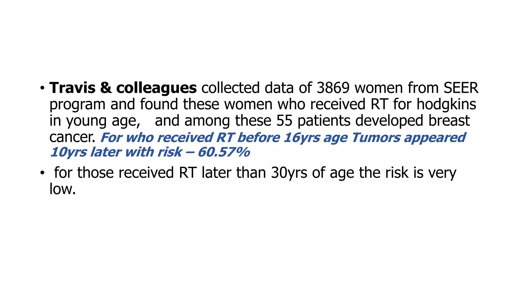 Radiation carcinogenesis