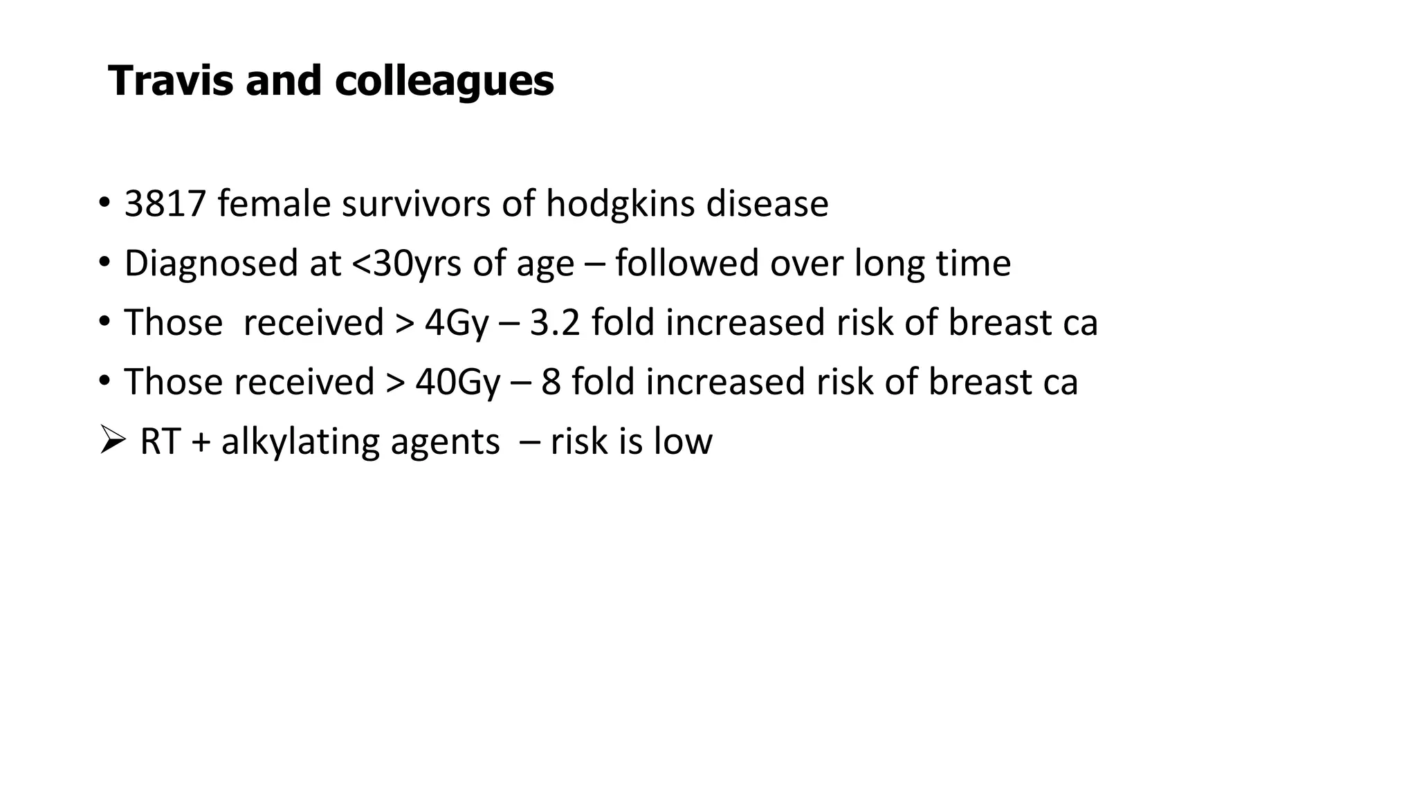 Radiation carcinogenesis