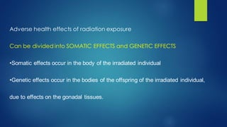 Somatic Effect Radiation dose and risk.pdf--------------- | PDF