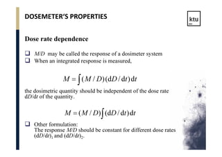 Radiation dose measurements.pdf for radiology student | PDF