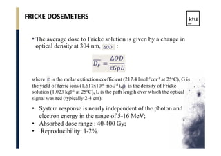 Radiation dose measurements.pdf for radiology student | PDF