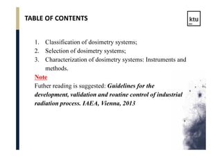 Radiation dose measurements.pdf for radiology student | PDF