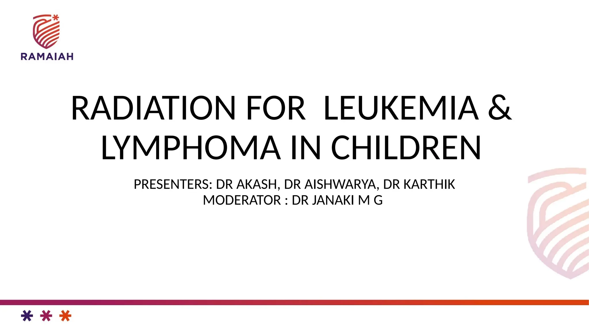 Curated visual reference: Radiation For Lymphoma And Leukemia In Children Pptx Photo Inspiration