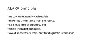 RADIATION GUIDELINES.pptx IN DENTISTRY PPT | PPTX