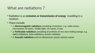Radiation Medium Comprehensive Overview of Radiation Hazards and Protection in ...