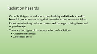 Health Risks Associated By Radium Comprehensive Overview of Radiation Hazards and Protection in ...
