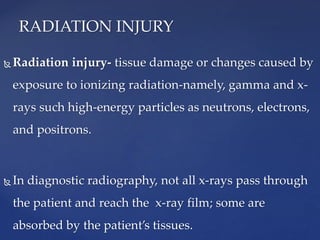 Radiation hazards in ortho | PPTX
