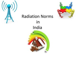 Radiation Norms
in
India
 