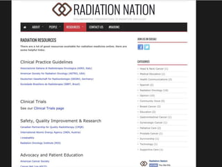 Radiation Nation - Frugal, Global and Mobile Collaboration