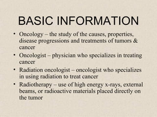 Radiation Oncologist | PPT