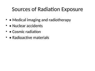 Comprehensive Overview of Pathological Effects of Ionizing Radiation on ...