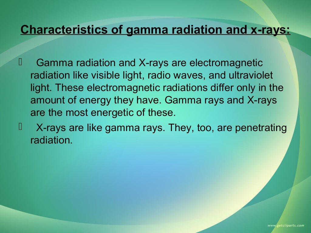 Radiation physics