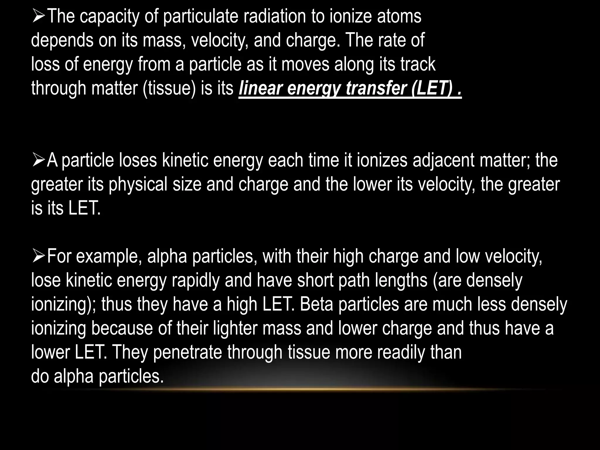 Radiation physics | PPTX