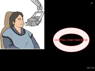 DENTAL X RAY MACHINE
08/17/18
20
 