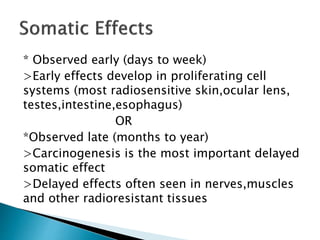Somatic Effect RADIATION PHYSICS & SAFETY.pptx