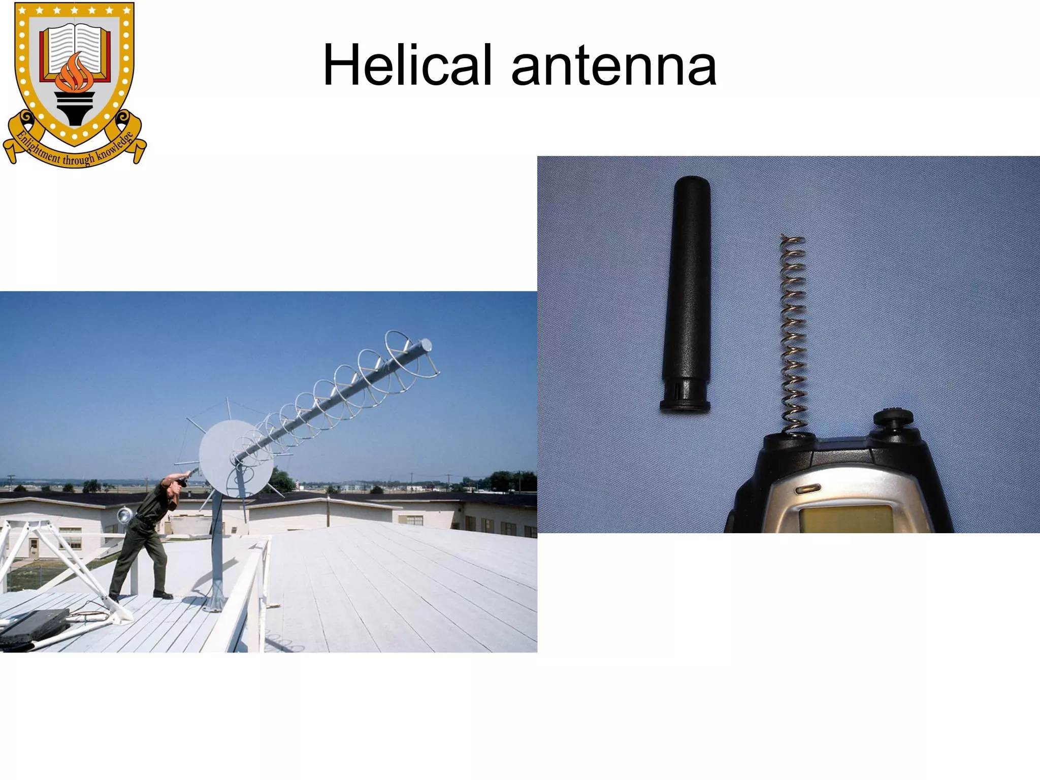 Helical antenna

 