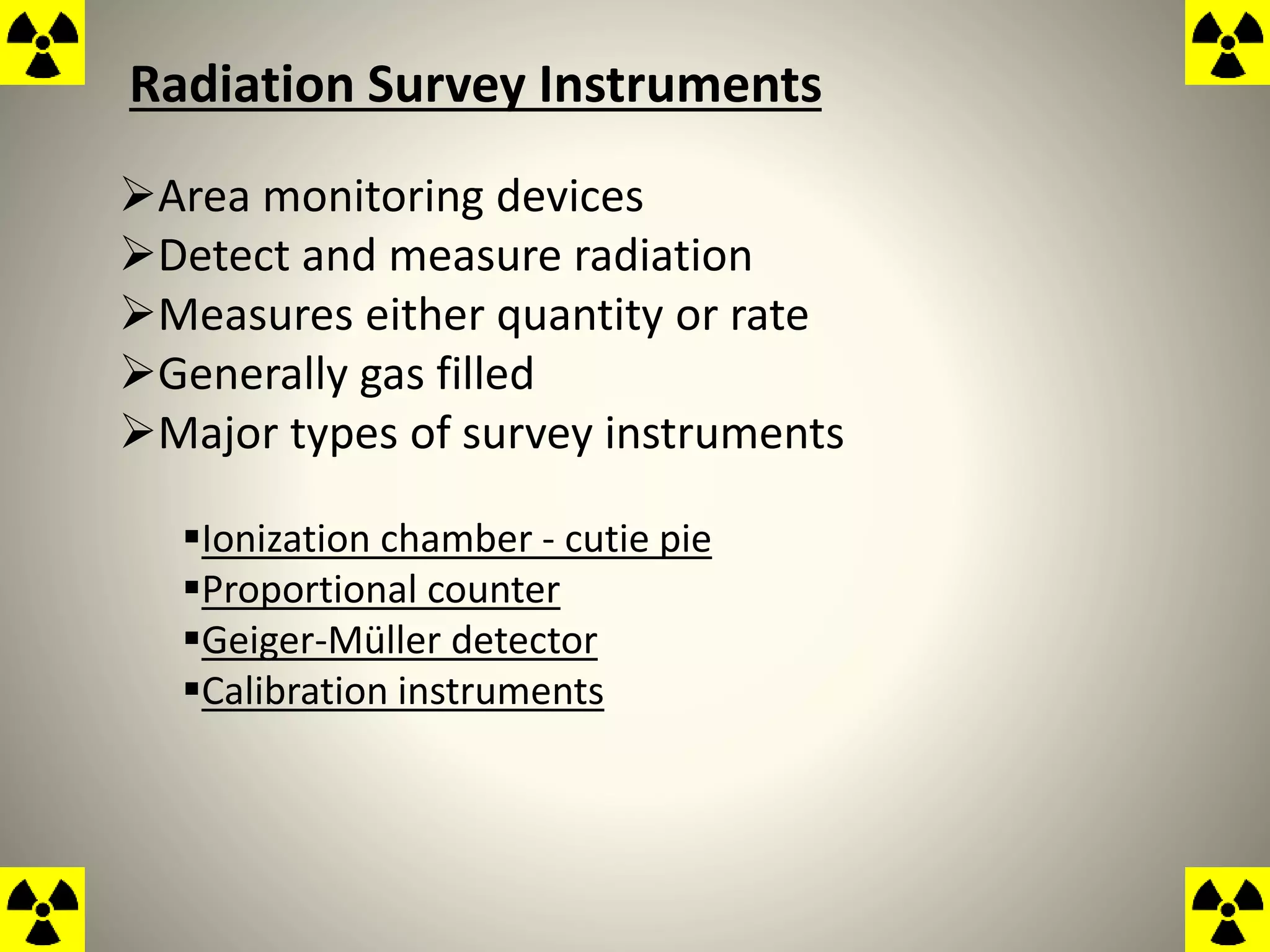 Radiation protection | PPTX