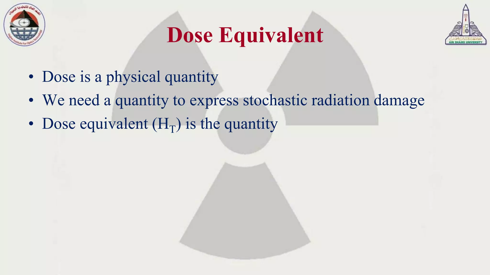 Radiation protection course for radiologists L2 | PDF