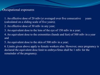 Msv Scale Radiation protection, its hazards & aerb guidelines | PPTX