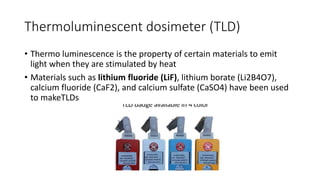 Tld Powder Radiation Safety - Dr Hafeesh Fazulu -Pushpagiri - June 2020 | PPTX