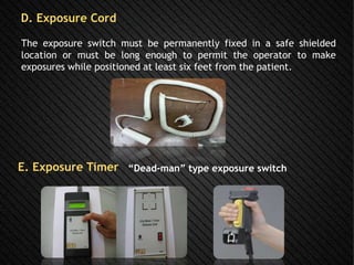 Spark Exposure Device Radiographer Radiation safety and protection for dental radiography | PPTX