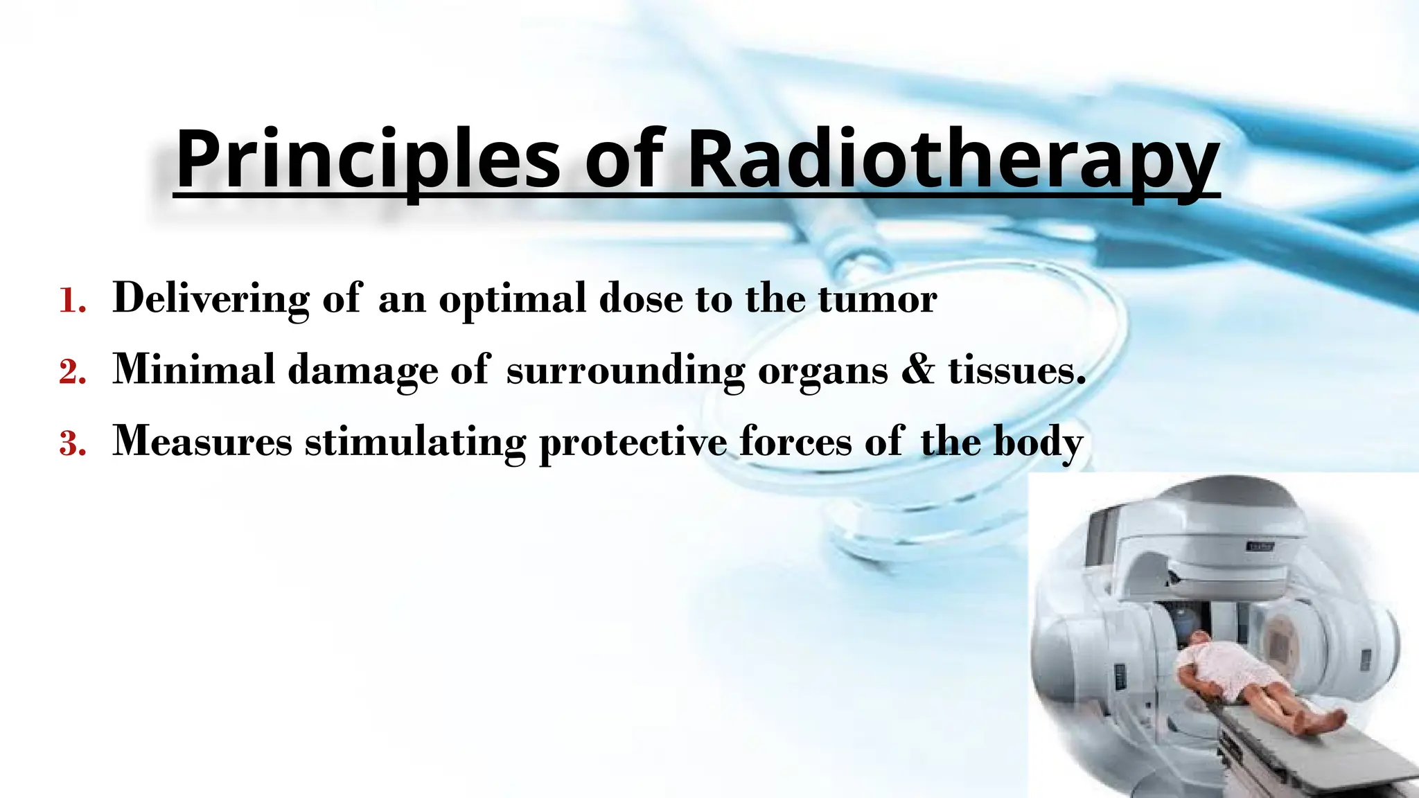 Radiation therapy.presentation for hospital support services | PPTX