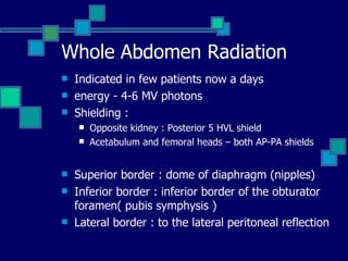 Radiation therapy in wilms tumour | PPT