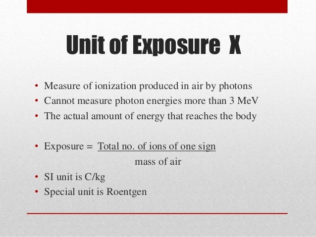 radiation is measured in what units radiation is measured in what units
