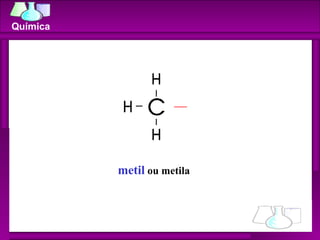 metil   ou metila Química 