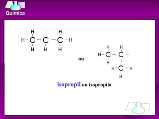 isopropil  ou isopropila ou Química 