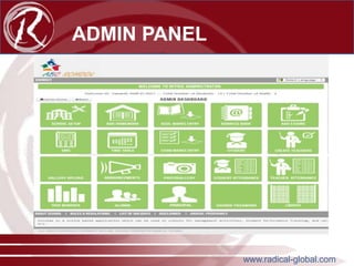 ADMIN PANEL

www.radical-global.com

 